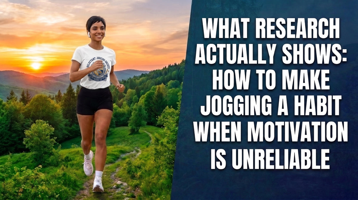 How to Make Jogging a Habit When Motivation Is Unreliable