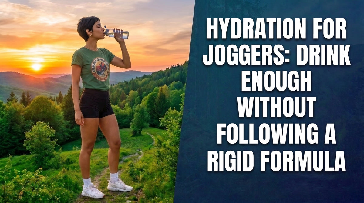 Hydration for Joggers: Drink Enough Without Following a Rigid Formula