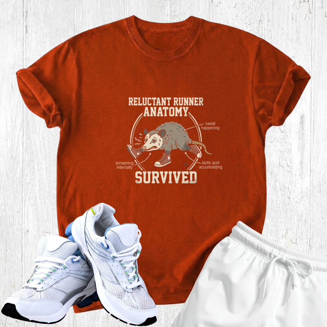 Reluctant runner anatomy, survived