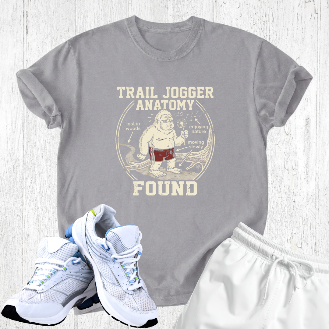 Trail jogger anatomy found