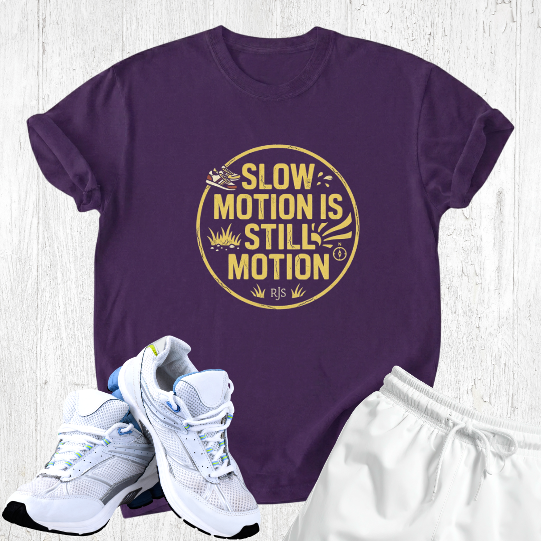 Slow motion is still motion