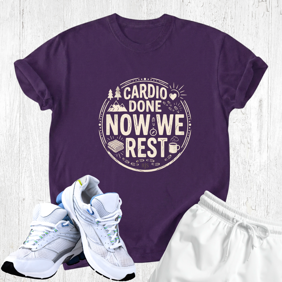 Cardio done, now we rest