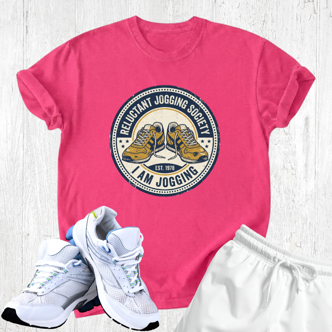 I am jogging