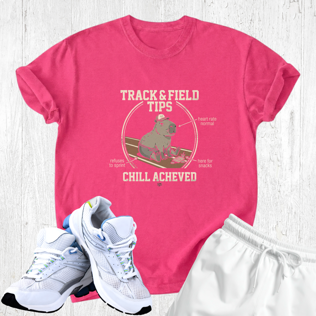 Track and field tips chill acheved