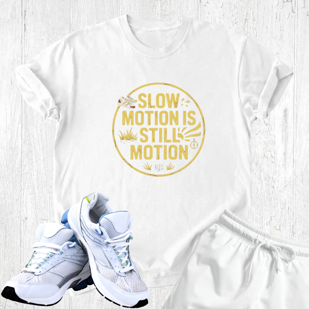 Slow motion is still motion