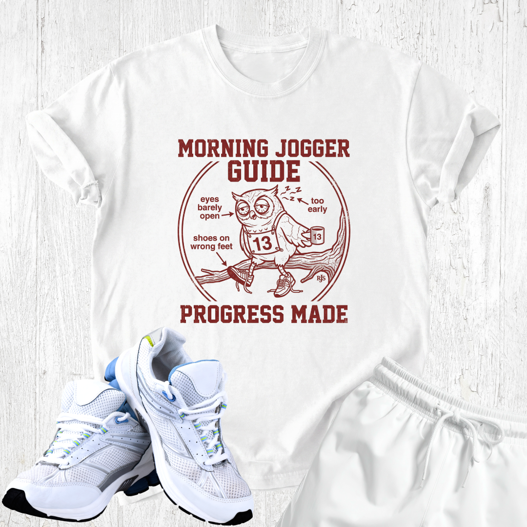 Morning jogger guide, progress ade