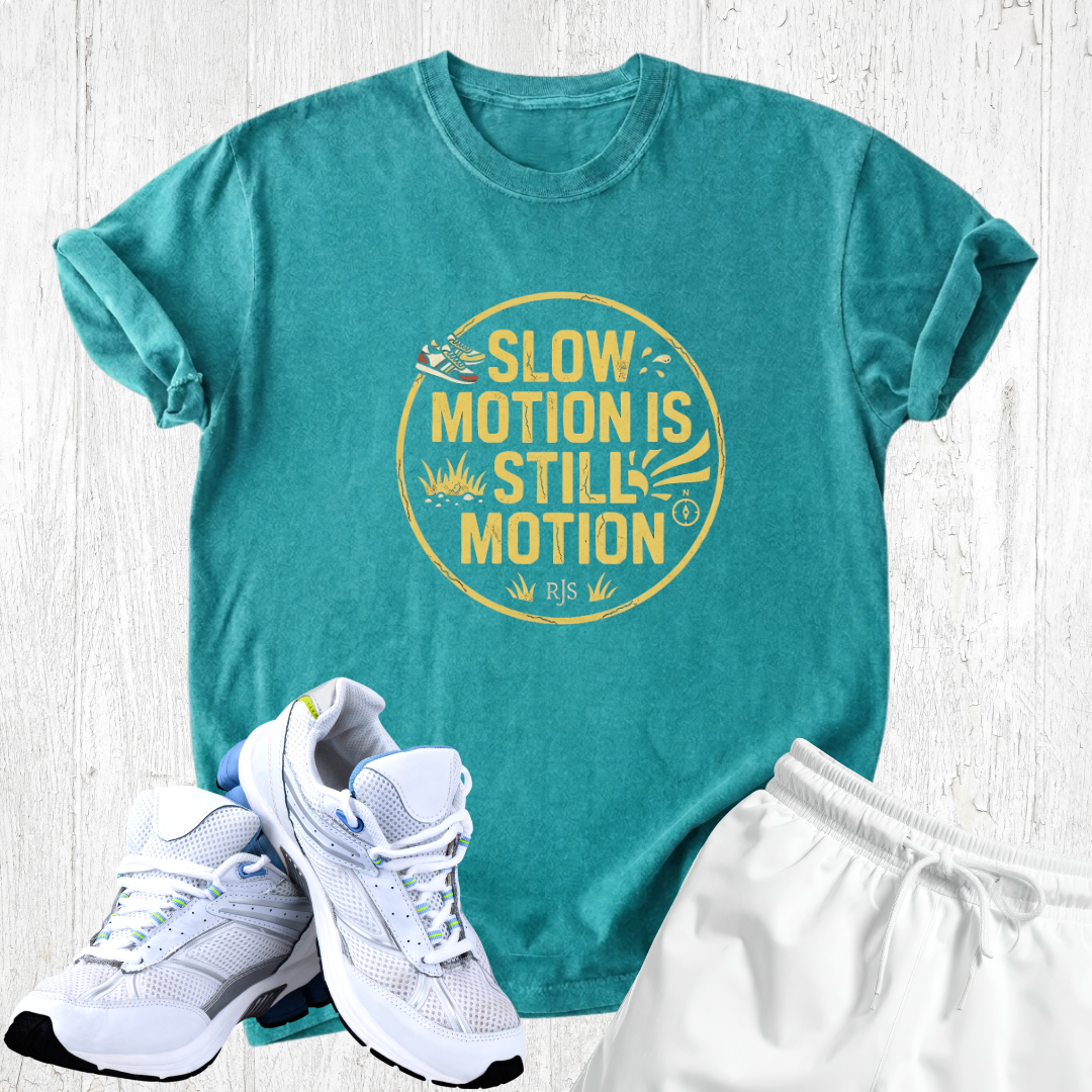Slow motion is still motion