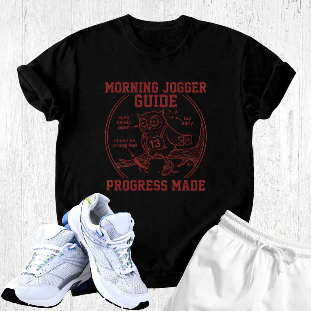 Morning jogger guide, progress ade