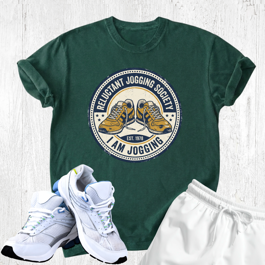 I am jogging