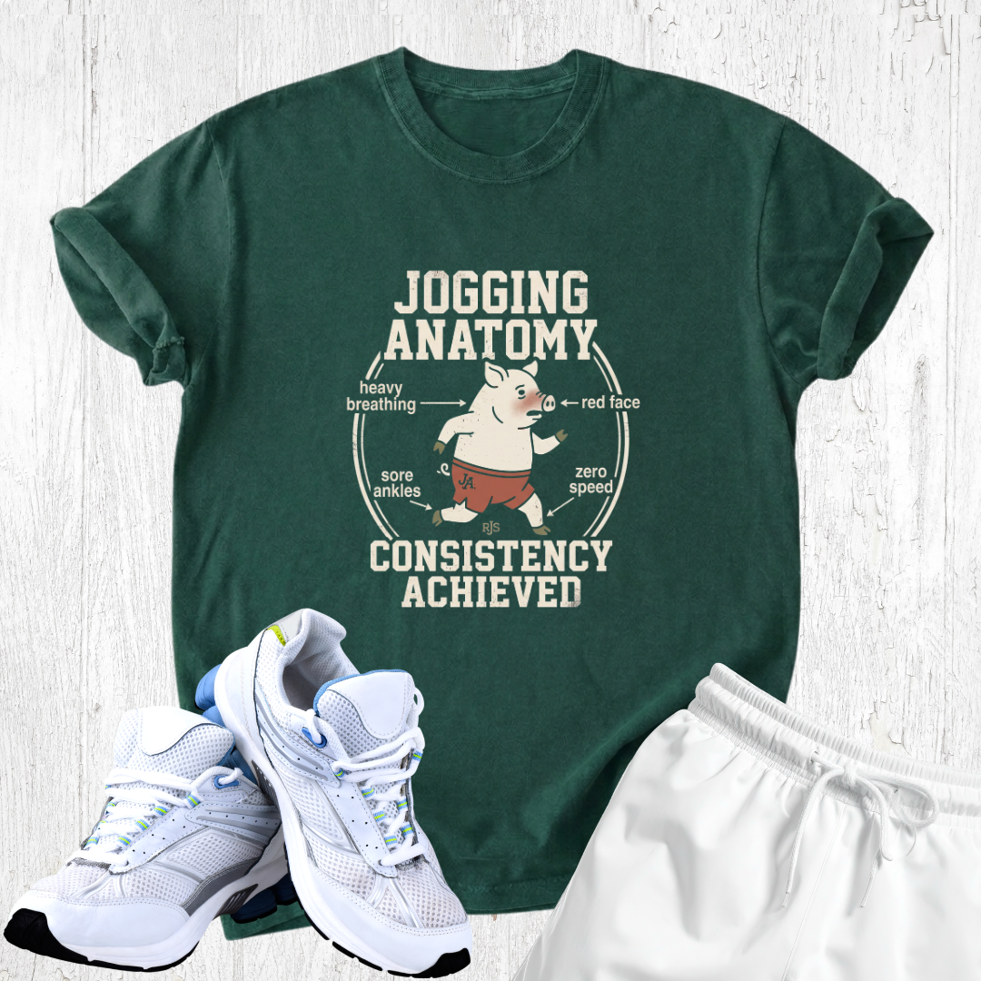 Jogging anatomy, consistency achieved
