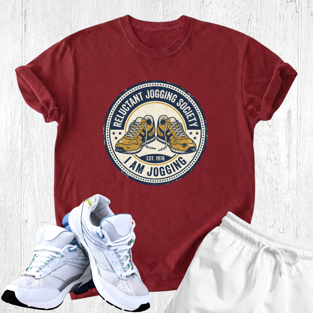 I am jogging