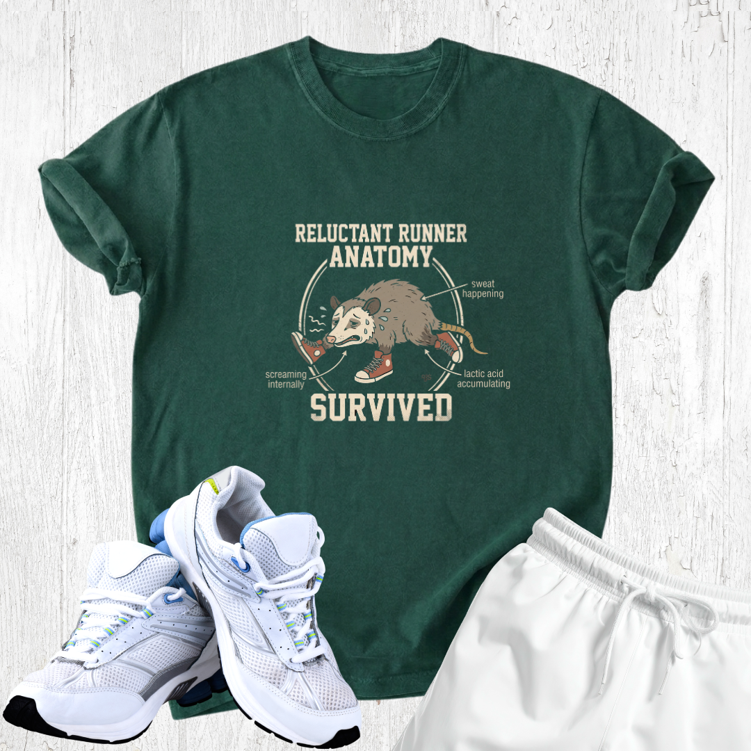 Reluctant runner anatomy, survived
