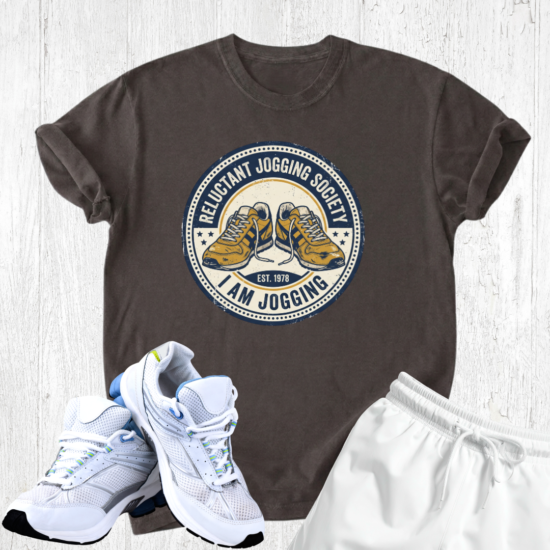 I am jogging