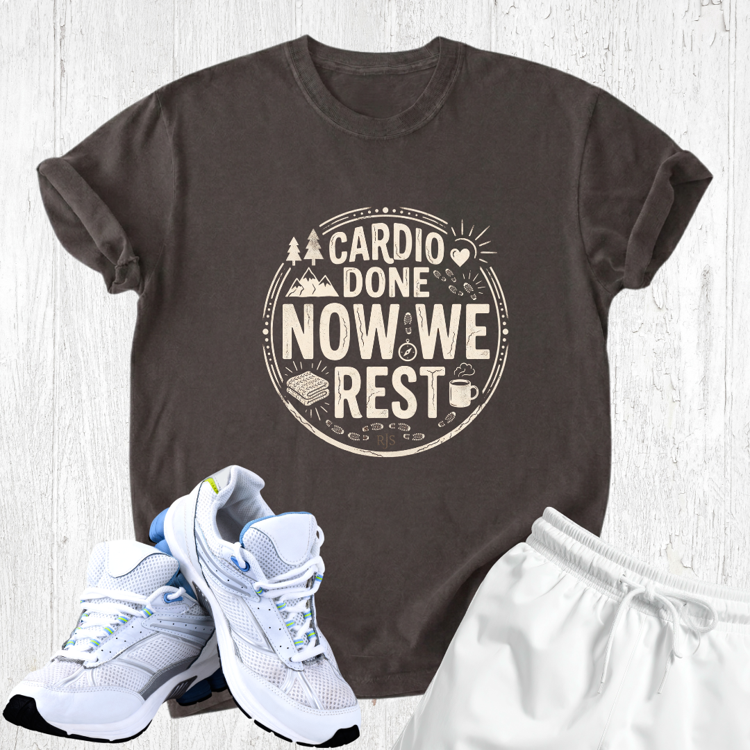 Cardio done, now we rest