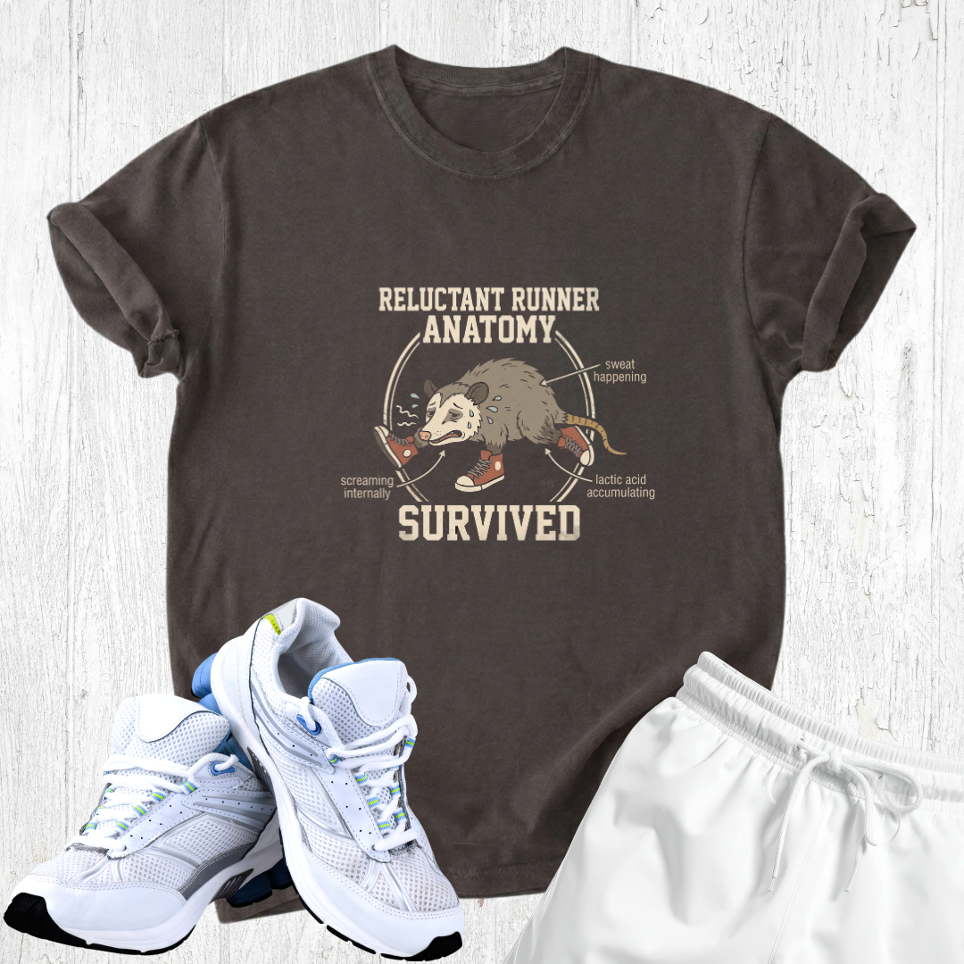 Reluctant runner anatomy, survived