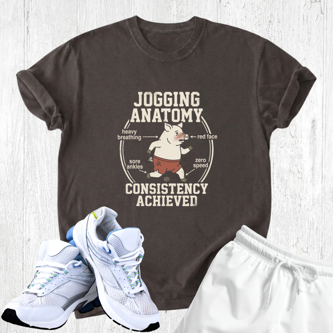 Jogging anatomy, consistency achieved