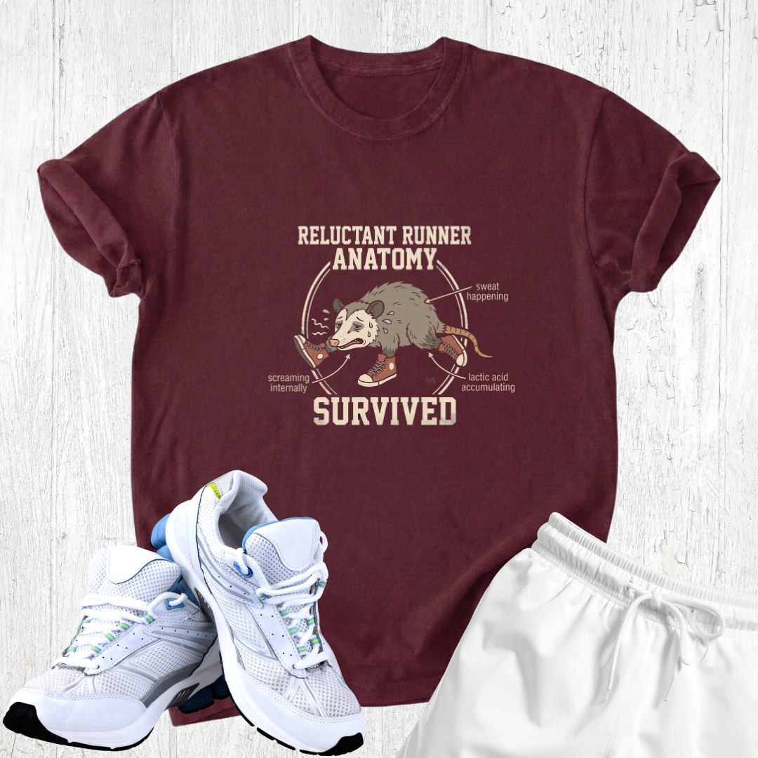 Reluctant runner anatomy, survived