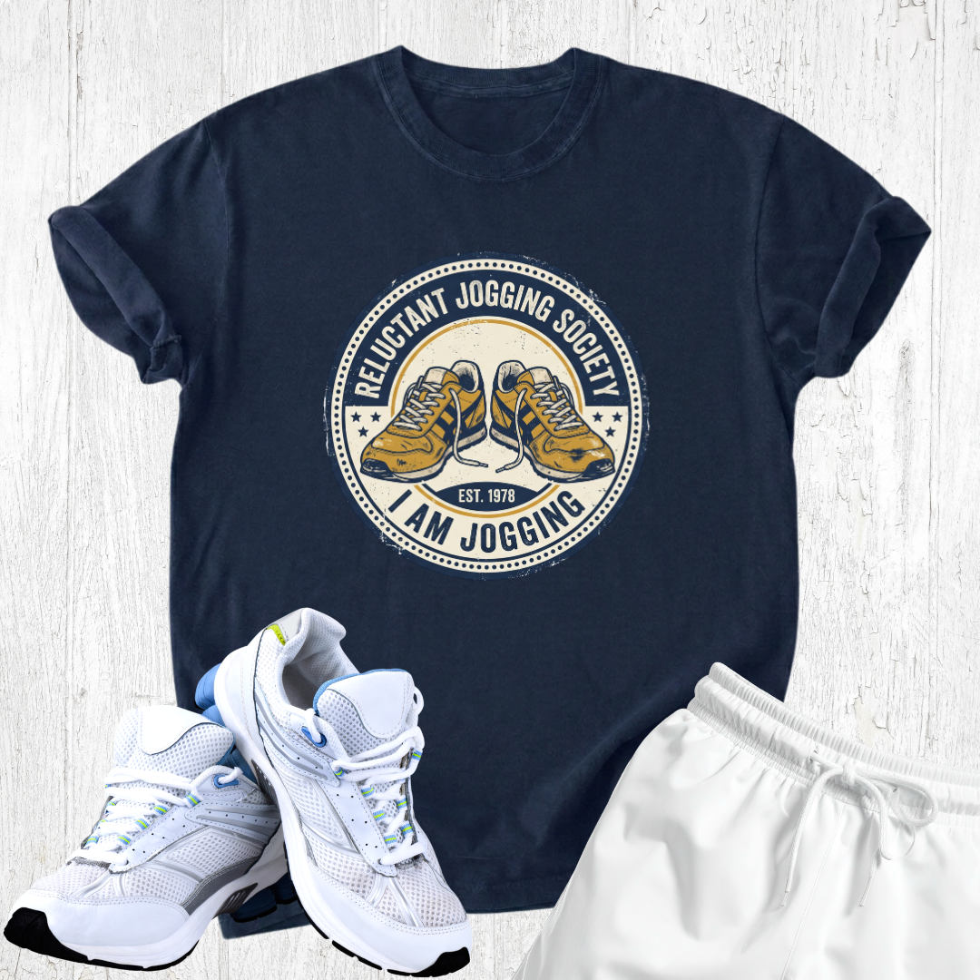 I am jogging