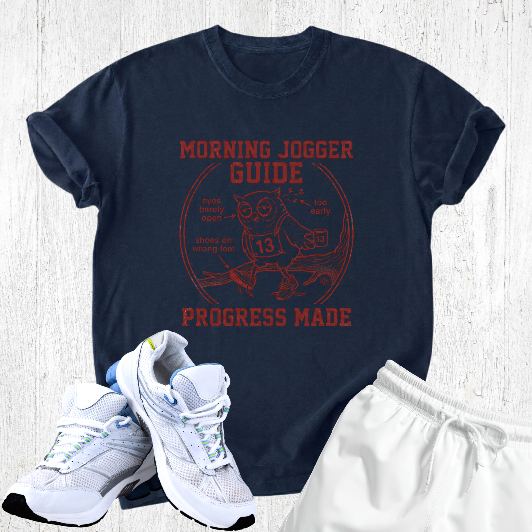 Morning jogger guide, progress ade