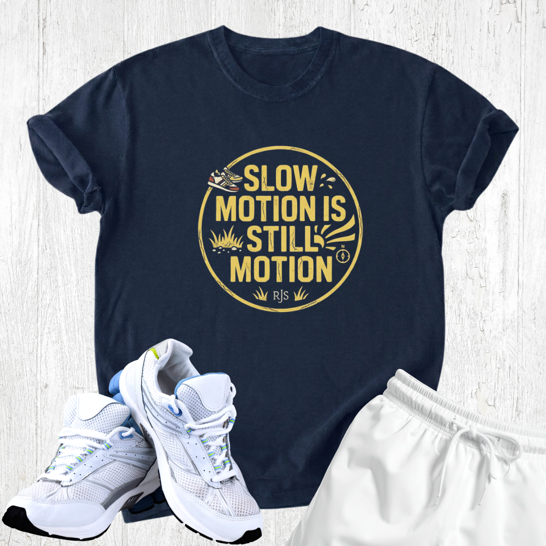 Slow motion is still motion